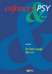 Psychopathologie développementale et familiale de la séparation familiale.