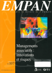 Managements associatifs : innovations et risques