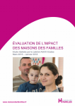 Évaluation de l'impact des maisons des familles