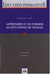 Apprendre et se former en situations de travail (dossier)