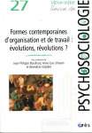 Formes contemporaines d'organisation et de travail