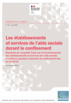 Les établissements et services de l’aide sociale à l’enfance pendant la période de confinement liée au Covid-19