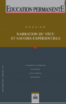 Narration du vécu et savoirs expérientiels