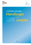 Handicaps et emploi - Rapport thématique IGAS 2019-2020