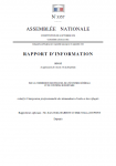 Rapport d'information relatif à l'intégration professionnelle des demandeurs d'asile et des réfugiés