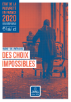 État de la pauvreté en France 2020