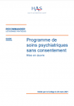 Programme de soins psychiatriques sans consentement