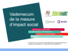 Vademecum de la mesure d'impact social