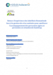 Retour d'expérience des labellisés Humanitude face à la gestion de crise sanitaire pour améliorer l’accompagnement des personnes âgées et personnes en situation de handicap