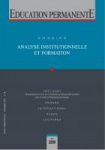 Analyse institutionnelle et formation (dossier)