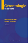 Inégalités sociales dans la vieillesse (dossier)