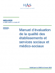 Manuel d'évaluation de la qualité des établissements et services sociaux et médico-sociaux