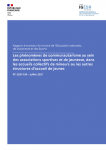 Les phénomènes de communautarisme au sein des associations sportives et de jeunesse, dans les accueils collectifs de mineurs ou les autres structures d'accueil de jeunes