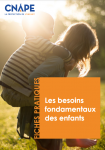 Les besoins fondamentaux des enfants