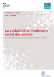 La sociabilité et l'isolement des seniors