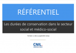 Les durées de conservation dans le secteur social et médico-social