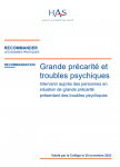 Grande Précarité et troubles psychiques - Intervenir auprès des personnes en situation de grande précarité présentant des troubles psychiques