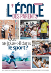 Que se joue-t-il dans le sport ? (dossier)