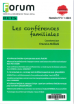 Les conférences familiales (dossier)