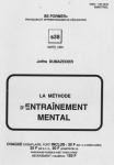 La méthode d'Entraînement mental