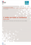 L’aide sociale à l’enfance