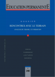 Rencontres avec le terrain : analyse du travail et formation (Dossier)