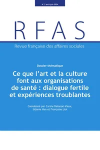 Ce que l'art et la culture font aux organisations de santé