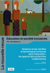 Relations école-familles et dynamiques inclusives dans l'éducation