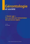 "Vouloir agir" face aux défis de l'alimentation des personnes âgées