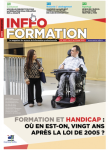 Formation et handicap : où en est-on, vingt ans après la loi de 2005 ?