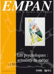 Les psychologues : actualit&eacute;s du m&eacute;tier