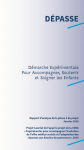 D&eacute;passe - D&eacute;marche exp&eacute;rimentale pour accompagner, soutenir et soigner les enfants
