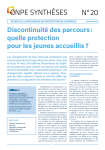 Discontinuit&eacute; des parcours