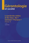 La parole des vieilles et des vieux : Qui ? Comment? Pourquoi ?