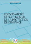 L'observatoire départemental de la protection de l'enfance