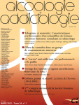 Tabagisme et maternité. Caractéristiques psychosociales d'un échantillon de femmes enceintes fumeuses consultant en tabacologie.