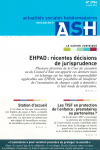 EHPAD : récentes décisions de jurisprudence