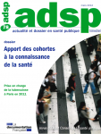 Apport des cohortes à la connaissance de la santé
