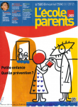 Petite enfance, quelle prévention ? (Dossier)