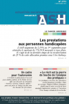 Les prestations aux personnes handicapées : régime au 1er septembre 2012