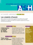 Les emplois d'avenir