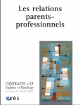 Les relations parents-professionnels (Dossier)