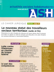 Le nouveau statut des travailleurs sociaux territoriaux (Suite et fin)
