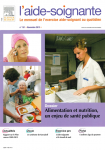 Alimentation et nutrition, un enjeu de santé publique