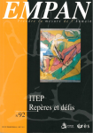 ITEP : Repères et défis.(Dossier)