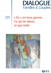 Dossier : "ex en tous genres : ce qu'on laisse, ce qui reste"