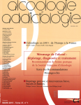 Mésusage de l'alcool : dépistage, diagnostic et traitement : recommandation de bonne pratique de la société française d'alcoologie