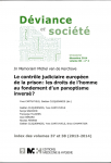 Le contrôle judiciaire européen de la prison : les droits de l'homme au fondement du panoptisme inversé ? (Dossier)