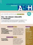 PJJ : Les séjours éducatifs à l'étranger