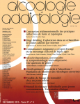 Conception tridimensionnelle des pratiques collectives de boire et typologies